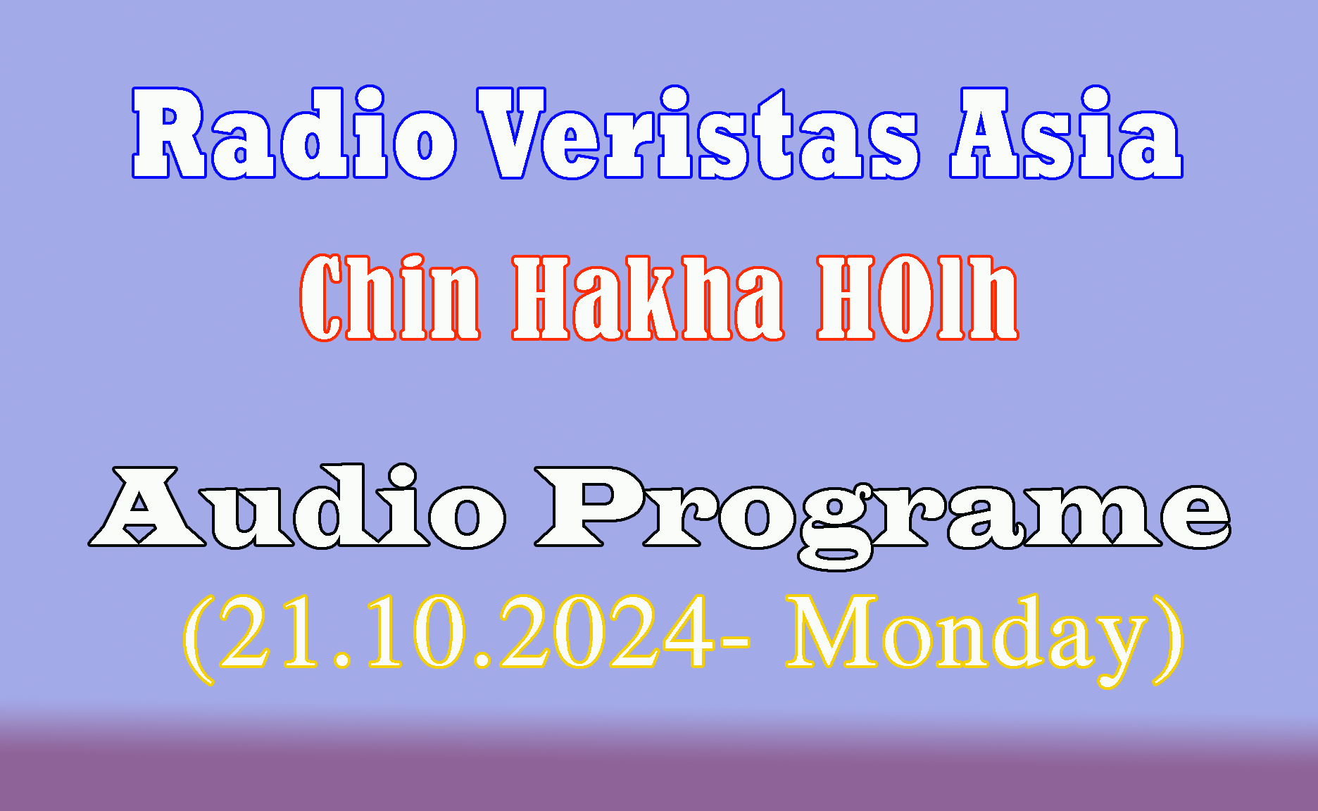 Audio Program (21.10.2024)