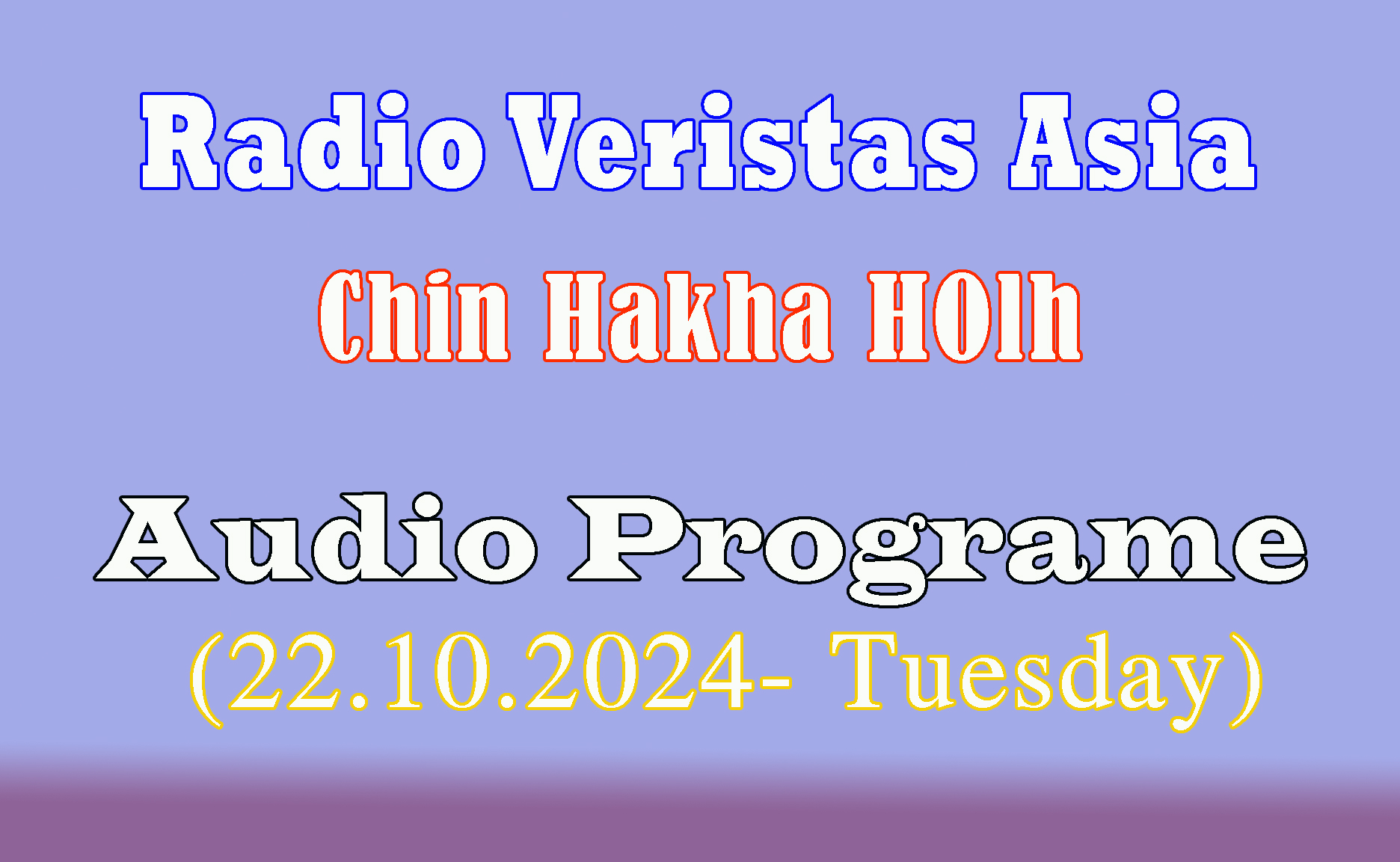 Audio Program (22.10.2024)