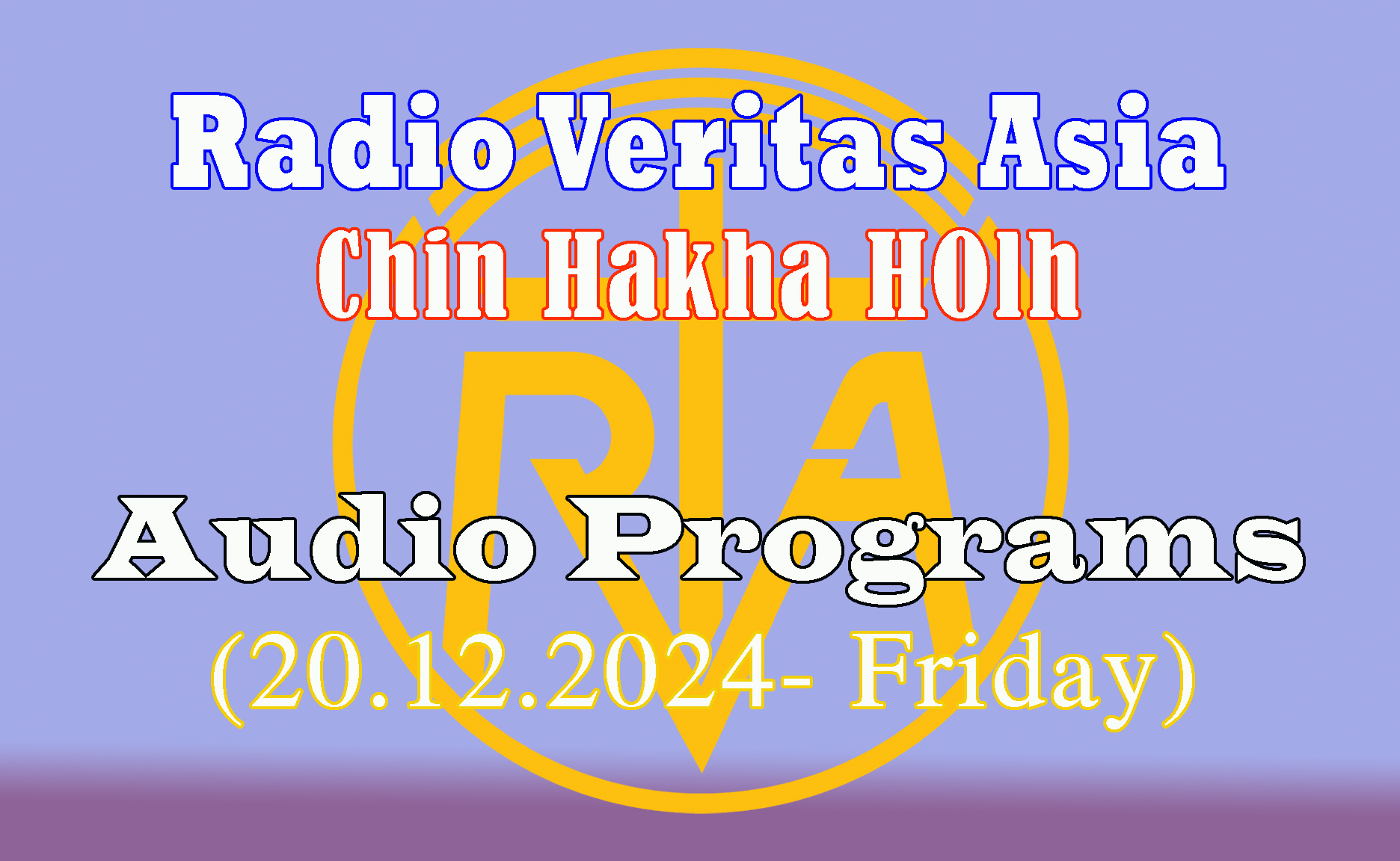 December 20 – Radio Programs